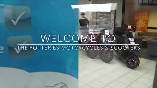 The Potteries Motorcycles amp Scooters Shop tour KTM  ROYAL ENFIELD  ROYAL ALLOY [upl. by Ahsekam]