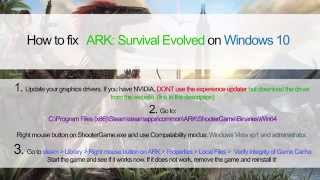 Ark survival evolved Windows 10 Fix Line 2131  KERNELBASEdll [upl. by Eolanda]