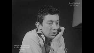 Serge Gainsbourg  LEau à la bouche 1960 [upl. by Nerrad]