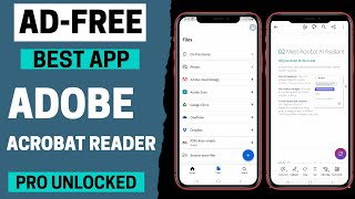 Best Free Adobe Acrobat Reader App for Android [upl. by Monique900]