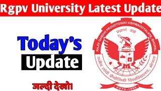 Rgpv todays update 😀 jaldi dekho [upl. by Ardath]