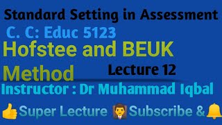 Hofstee and BEUK Method Lecture 12 [upl. by Hsuk]