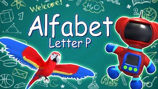 Alfabet leren Nederlands ABC  Letter P [upl. by Erlina331]