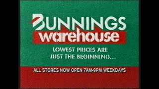 Bunnings Warehouse  30Sec Ad  23112003 [upl. by Wardle]