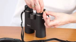 How to attach a Binocular Strap [upl. by Nevs]