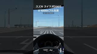 【GT7】スズキ スイフトスポーツ 07 01000mフル加速 グランツーリスモ7 [upl. by Iruy]