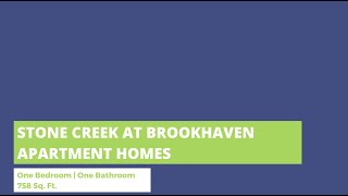 Stone Creek at Brookhaven Apartments Atlanta GA Studio [upl. by Aronel]