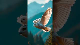 Skyborne symphonies birds reels owl nature wildlife [upl. by Aryl791]