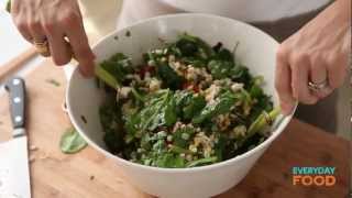 Barley Salad with Chicken and Corn  Everyday Food with Sarah Carey [upl. by Siwel685]