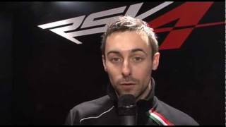 Aprilia Racing Team 2012  Intervista Eugene Laverty [upl. by Lyons]