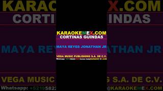 karaoke los hijos de barron  cortinas guindas karaokemex [upl. by Rasmussen100]