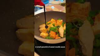 Hot Pepper with Tofu cooking veganized recipe asianfood fast easyrecipe [upl. by Galven]