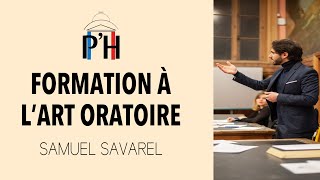 Formation à lArt Oratoire par Samuel Savarel [upl. by Schwitzer427]