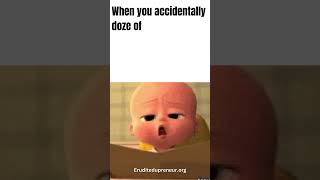 When You Actually Doze Off funnymemes shorts viral [upl. by Highams]