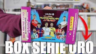 ¿QUÉ TRAE LA LATA BOX SERIE ORO ADRENALYN XL 202324 LIGA EA SPORTS [upl. by Duthie310]