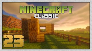 MINECRAFT CLASSIC 23 🪨 Guck mal ein kleines Farmhaus [upl. by Feil440]