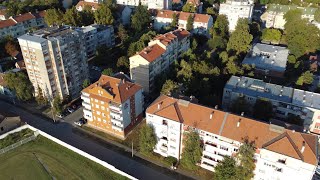 Sremska Mitrovica dronom  Iznad Jalije i Dekanca [upl. by Dammahom258]