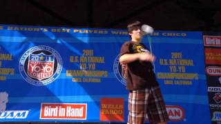 Zachary Rubino  2011 US National YoYo Contest 4A  5th Presented By Duncan [upl. by Inoliel]