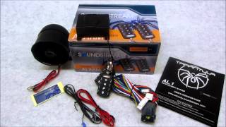 Soundstream Car Alarm System Review Model AL1 [upl. by Aeslek]