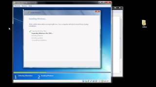 Oracle VirtualBox Windows 7 install part 2 [upl. by Nerrual564]