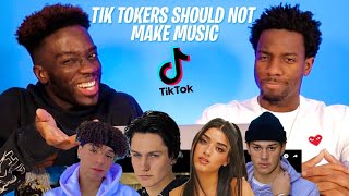 RATING TIK TOKERS SONGS from BEST to WORST [upl. by Haek]