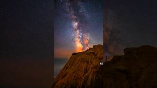 Timelapse of Milky Way Galaxy 🌌✨ space edit milkyway timelapse [upl. by Cornie]