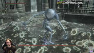 Bloodborne Stake Driver Charged R2 Attack Run Pt 4 [upl. by Nnaillij398]