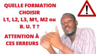 CAMPUS FRANCE 🇫🇷 CHOIX DE FORMATION EXPLICATION DÉTAILLÉE  L1 L2 L3 M1 M2 OU BUT [upl. by Sanez]