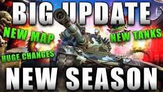 NEW SEASON REVEALED NEW MAP World of Tanks Console NEWS [upl. by Nana]