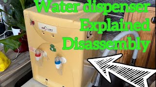 Water dispenser Explained and Dissasembly [upl. by Maxie]