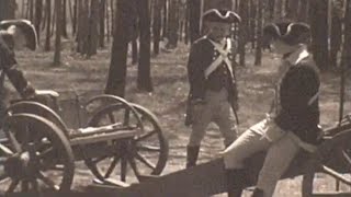 Revolutionary War Reenactors With Parachutists and Army Ceremonial Parade 1964 New Jersey [upl. by Ynnel]