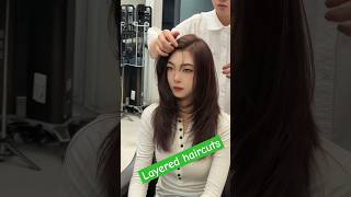 layers haircut stylish girl haircut design haircut haircuttingessentials hairstyle layershaircut [upl. by Siradal]