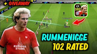 New 102 Rated Epic Rummenigge Review amp Gameplay in eFootball 2024  Weird Gaming FC [upl. by Gore]