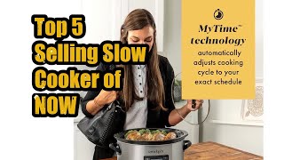 Top 5 Selling Slow Cooker of NOW [upl. by Annasor]