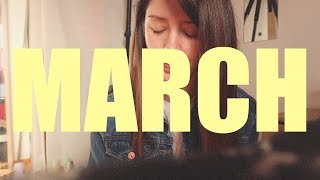 The one where dodie plays live  MARCH MONTHLY VLOG 2018 [upl. by Lemart]