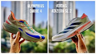 REVIEW ESPECIAL  OLYMPIKUS CORRE 4 VS ADIDAS ADIZERO SL 2 [upl. by Innavoeg]