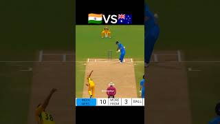 India need 20 runs 6 ball against australia in real cricket 24 cricket shorts [upl. by Domph]