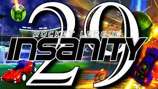 ROCKET LEAGUE INSANITY 29  BEST GOALS INSANE REDIRECTS FLICKS RESETS [upl. by Inoj]