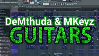 How to make DeMthuda amp MKeyz GUITARS ft Njelic [upl. by Nevla]