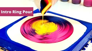 Beginners Ring Pour Introduction SHORTS [upl. by Natanhoj]