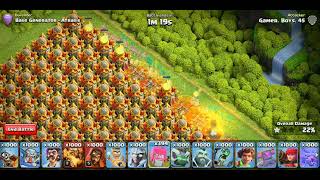 Barcher Attack Town Halls Part 34  clashofclans cocattacks video [upl. by Aneehsor]