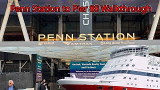 Penn Station to Pier 88 [upl. by Omissam]