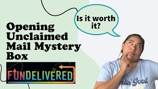 Undeliverable Mail Mystery Box  Fundelivered Is it worth it [upl. by Odiug594]