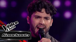 Esteban Araya  Corazón partío  Knockout  The Voice Chile [upl. by Pernell923]