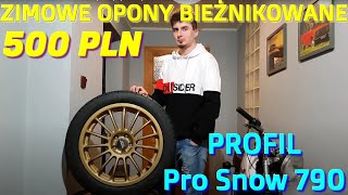 ZIMOWE OPONY BIEŻNIKOWANE  ile tak naprawdę są warte Profil Pro Snow 790 [upl. by Sirtimed]