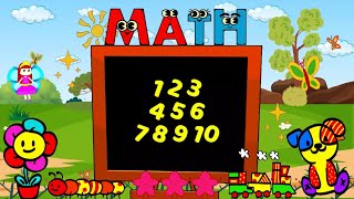 Counting from 1 to 100 Fun Animated Video for Kids to Learn Numbers [upl. by Ecneps]