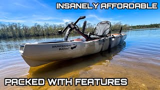 The MOST AFFORDABLE Pedal Drive Kayak on the MARKET with these Features [upl. by Luanni]