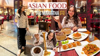 FIVE STAR FOOD 🤩 ITC Maratha Mumbais Fine Dining Restaurant for Asian Food 🍜 mumbaifood [upl. by Rafa]