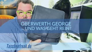 Oberwerth George in der näheren Betrachtung beim Taschenfreak [upl. by Kajdan]