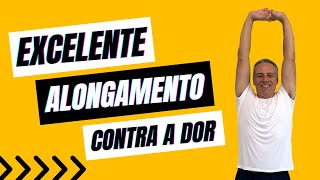 EXCELENTE ALONGAMENTO PARA COLUNA E NERVO CIÁTICO  Exercícios para Idosos [upl. by Aneba]